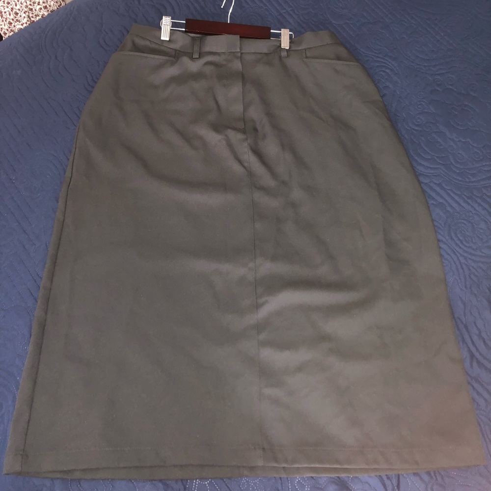 Brand new skirt dark gray